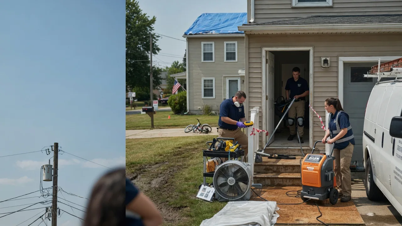 Water Damage Repair in Apex, NC near me